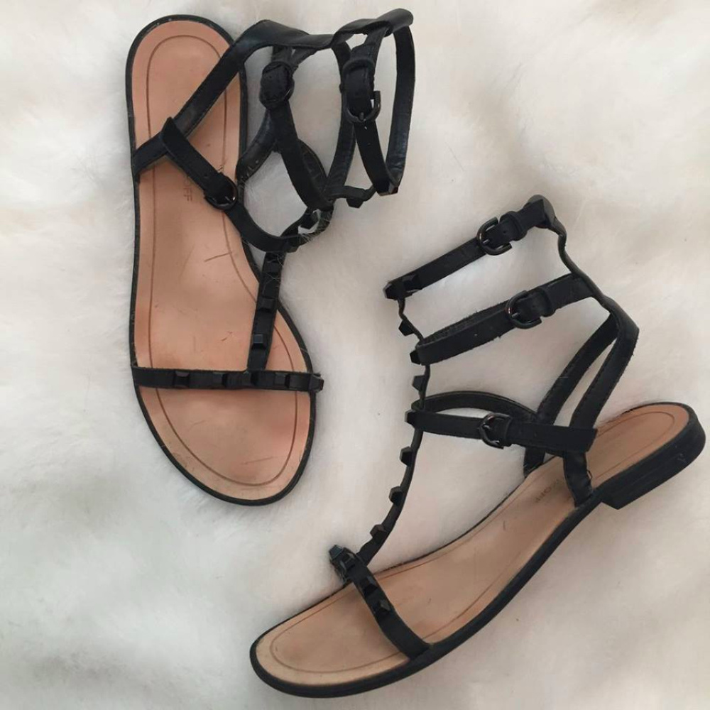 Rebecca Minkoff Studded Gladiator Sandals